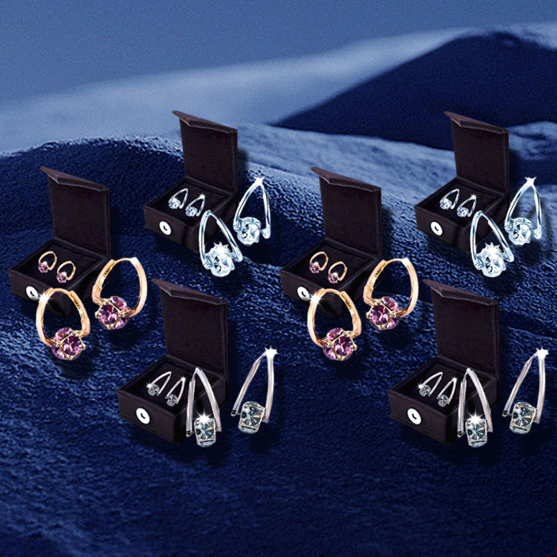 (最終日セール - 80%オフ)💎💎 𝐂𝐙𝐓𝐈𝐂𝐋𝐄® リンパ活性マグネシウム療法ゲルマニウムイヤリング