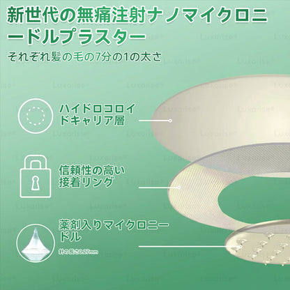 👩🏻‍⚕️🎁公式ストア Luxarise® モリンガ＆ベルベリン 10-IN-1 高機能ナノマイクロニードルパッチ（1日1回、7日で変化を実感） 肥満・糖尿病・睡眠時無呼吸症候群・関節の悩み向け