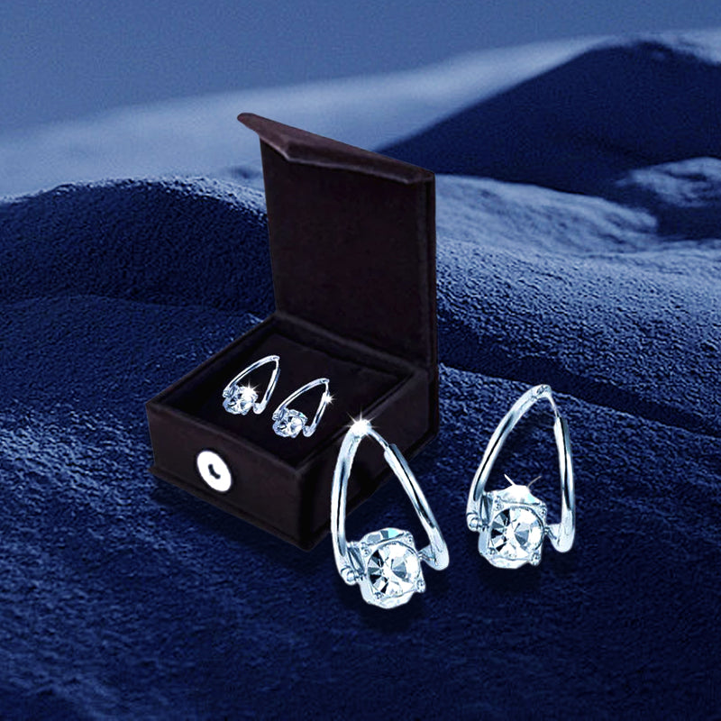 （最終日セール - 80%オフ)💍💍 𝐂𝐙𝐓𝐈𝐂𝐋𝐄® リンパ活性マグネシウム療法ゲルマニウムイヤリング