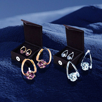 （最終日セール - 80%オフ)💍💍 𝐂𝐙𝐓𝐈𝐂𝐋𝐄® リンパ活性マグネシウム療法ゲルマニウムイヤリング
