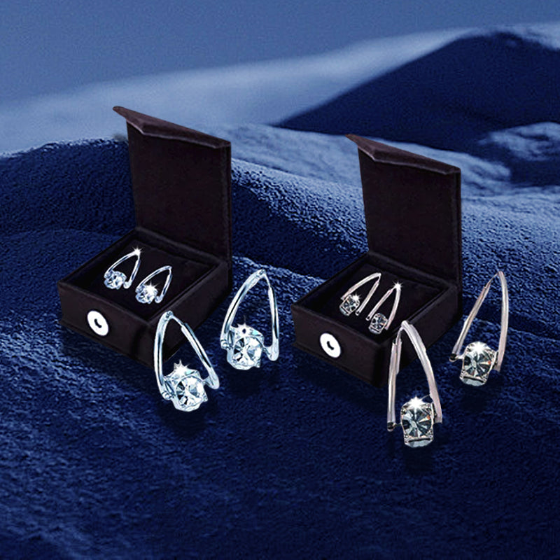 （最終日セール - 80%オフ)💍💍 𝐂𝐙𝐓𝐈𝐂𝐋𝐄® リンパ活性マグネシウム療法ゲルマニウムイヤリング