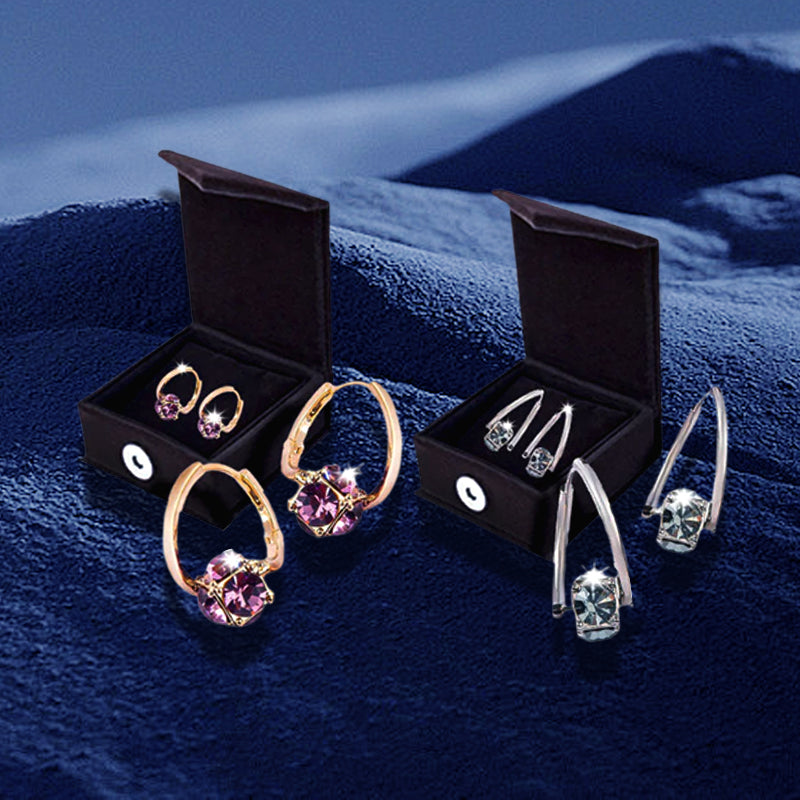 （最終日セール - 80%オフ)💍💍 𝐂𝐙𝐓𝐈𝐂𝐋𝐄® リンパ活性マグネシウム療法ゲルマニウムイヤリング