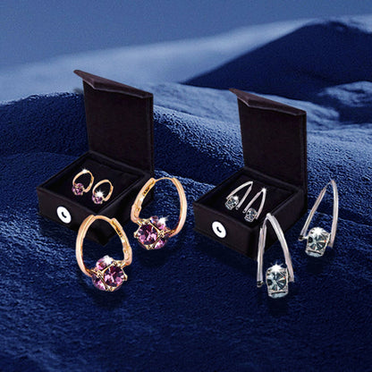 （最終日セール - 80%オフ)💍💍 𝐂𝐙𝐓𝐈𝐂𝐋𝐄® リンパ活性マグネシウム療法ゲルマニウムイヤリング